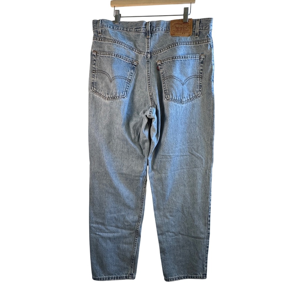 Vtg Levi's 550 Relaxed Fit Jeans 38x32 USA Made Baggy Dad Grunge Y2K Americana - Picture 2 of 11